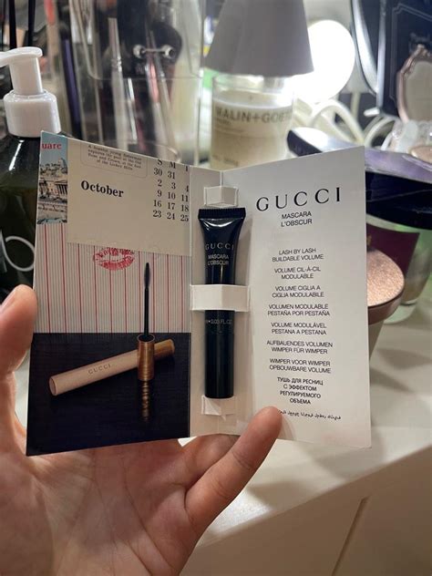 gucci mascara sample.